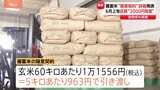 備蓄米「随意契約」の詳細発表 店頭「6月上旬には5キロ2000円程度」小泉農水大臣 一方コメ平均価格は2週連続値上がり 銘柄米4285円 「柿の種」も値上がり|TBS NEWS DIG