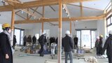来年春開業の「道の駅 もりおか渋民」 若者が建設現場を見学しアイデア 伝統芸能の上映や岩手山望む広場の整備など 盛岡市|TBS NEWS DIG