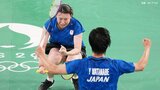 バドミントン渡辺＆東野が4強進出、2大会連続の表彰台へあと1勝　準決勝は最強・中国ペア【パリ五輪】|TBS NEWS DIG