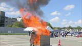若い親子連れにも防災についての学びを 楽しめる体験型イベント「防災フェスタ」 | 福岡のニュース|RKB NEWS|RKB毎日放送