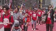 アメリカ・ニューヨークで「ジャパンパレード」開催　6万人が日本文化を楽しむ| TBS CROSS DIG with Bloomberg