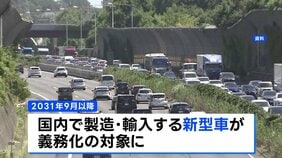 「ながら運転」検知する警報装置の義務化へ　2031年9月以降に国内で製造・輸入する新型車が対象　国土交通省|TBS NEWS DIG