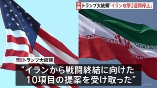 トランプ大統領 イランへの攻撃を条件付きで2週間停止すると表明　イランの10項目の提案が「現実的な基盤となる」 10日からパキスタンで協議を実施| TBS CROSS DIG with Bloomberg