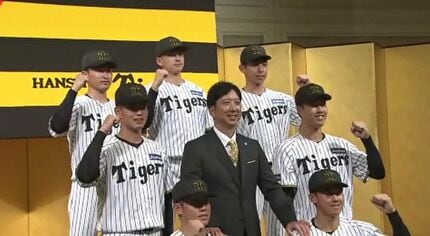 100安打、新人王を目指したい」阪神ドラフト2位 谷端将伍選手が入団