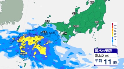 台風 台風情報】ダブル台風の行方 台風7号・台風8号それぞれの予想進路図