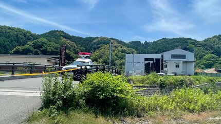 工場で“手りゅう弾”のような物を発見、爆発の危険性はなく現場付近の