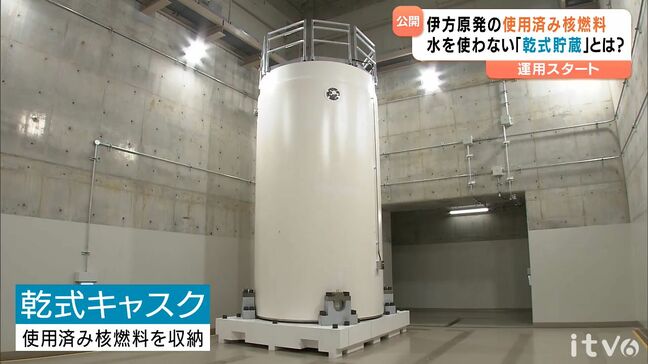 使用済み核燃料の新たな保管施設 電気や水を使わない「乾式貯蔵」とは？  伊方原発で運用スタート 国内4例目|TBS NEWS DIG