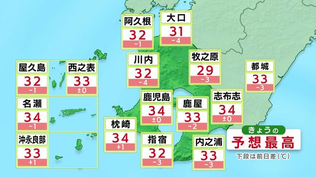 鹿児島県内全域に熱中症警戒アラート発表 ほとんどの地域で「危険」|TBS NEWS DIG