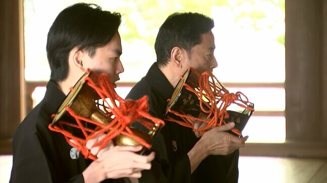 金刀比羅宮で人間国宝の能楽師・大倉源次郎さんによる奉納演奏 能の文化や魅力を若い人に【香川】|TBS NEWS DIG