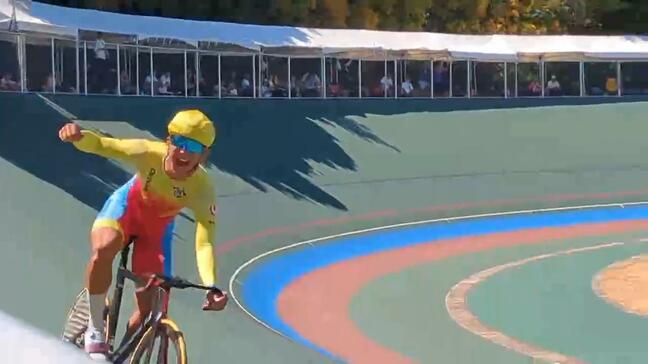 【インターハイ男子ケイリン】久貝一心(北中城高)が初優勝 今大会県勢優勝1号|TBS NEWS DIG