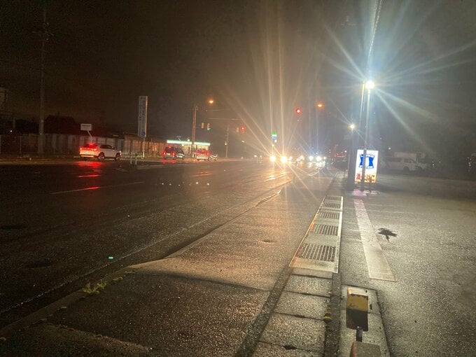 左折の車に巻き込まれ バイクの男性が重傷　車は走り去りひき逃げ事件として捜査　富山・射水市　|　富山のニュース｜天気・防災｜チューリップテレビ