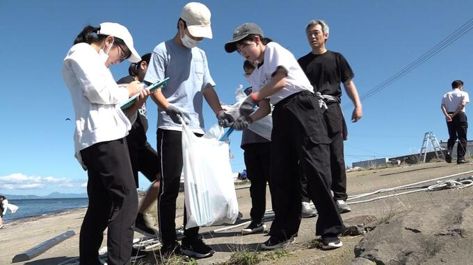 「ゴミを少なくして旅行に来てほしい」　マグロの町・大間で児童が海洋ごみを調査|TBS NEWS DIG
