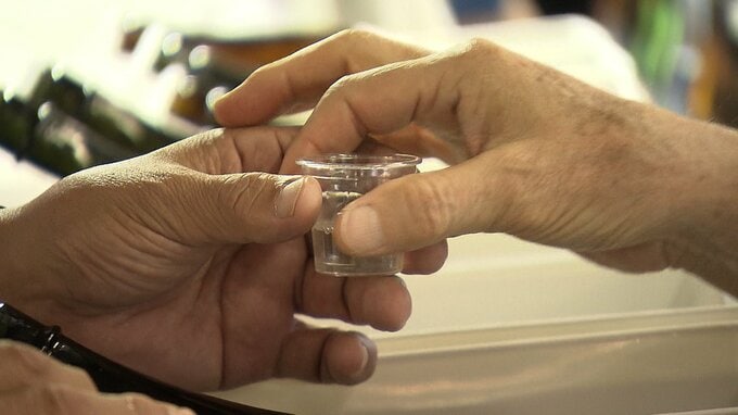酒米「雄町」のみを原料に酒造りをする真庭市の蔵元が酒の展覧会　若手蔵人が造った若者ターゲットの酒も【岡山】|TBS NEWS DIG