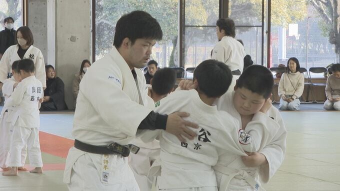 五輪２大会連続で金メダル　大野将平さんが直接指導　ふるさと山口で柔道教室|TBS NEWS DIG