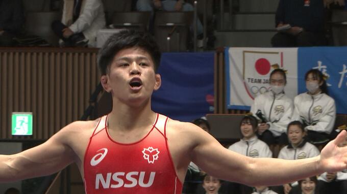 【速報】パリ五輪レスリング男子65キロ級 清岡幸大郎選手（高知市出身）初出場で金メダル！|TBS NEWS DIG