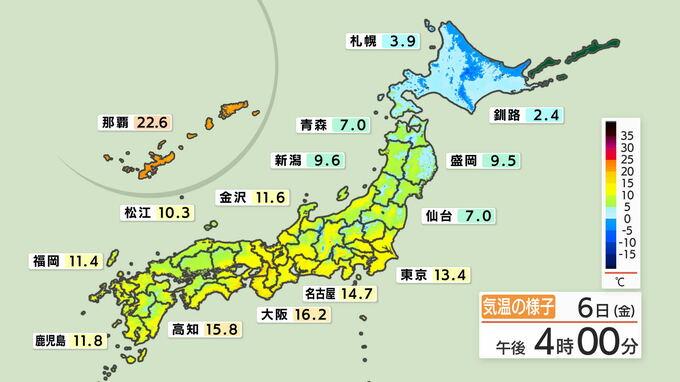 最大瞬間風速30m、6mの高波　7日の東北日本海側は大しけと暴風に最大級の警戒を　太平洋側も強風に注意　岩手|TBS NEWS DIG