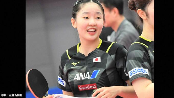 張本美和「父がペンの選手だったので」と対策明かす “デビュー戦”で60歳レジェンドに快勝【卓球世界選手権】|TBS NEWS DIG