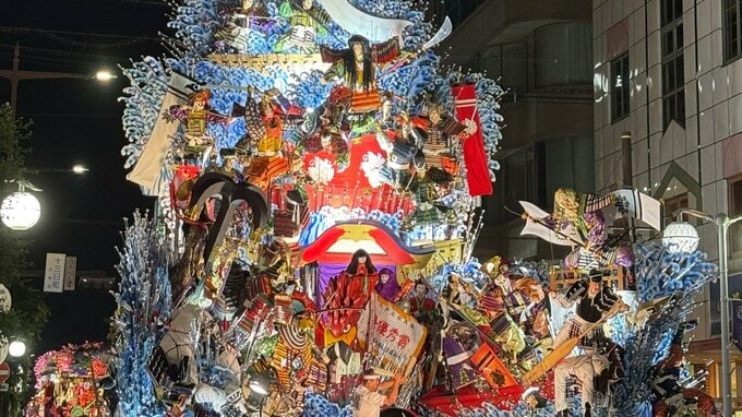八戸三社大祭「下組町山車組」が最優秀賞受賞　山車審査の結果が発表|TBS NEWS DIG