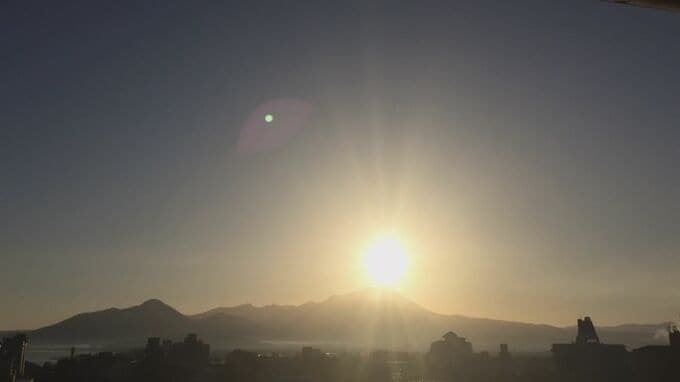 絶景の城から「ダイヤモンド大山」観望会　１０月２１日と２２日開催　|　BSSニュース | BSS山陰放送