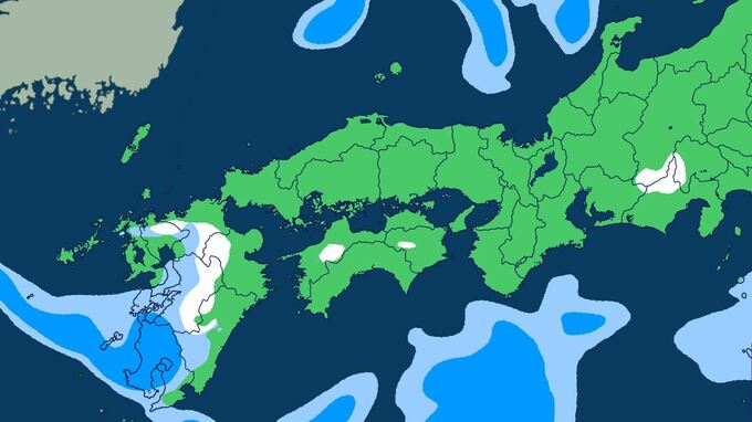 【大雪情報】九州北部は山地・平地で、九州南部は山地で大雪のおそれ　山梨は昼前から雨や雪のところも|TBS NEWS DIG