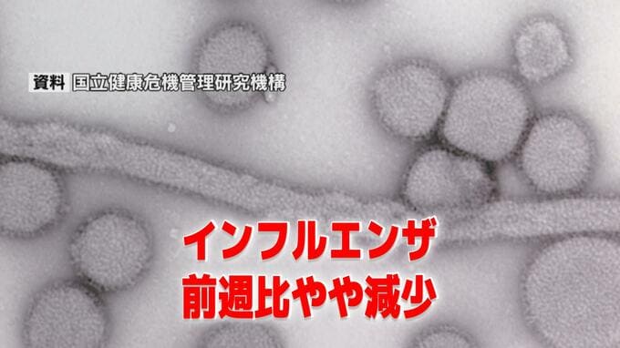 【最新流行状況】長崎県内インフルエンザ患者367人 前週比19人減も4地区で注意報レベル超え|TBS NEWS DIG