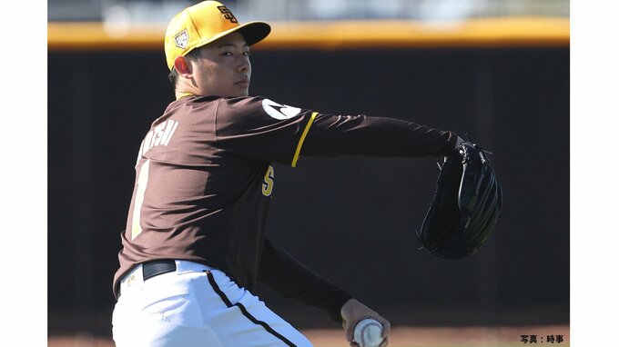 パドレス・松井裕樹、3者連続三振の対外試合デビューにファンから拍手！ドジャースとのオープン戦に登板|TBS NEWS DIG