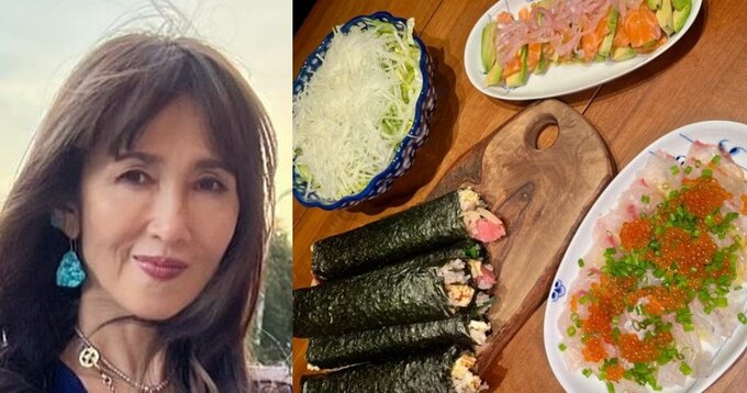 【工藤静香】　「３日が豆まきと思っていたので　わりと焦った恵方巻き」　手料理の画像を公開|TBS NEWS DIG
