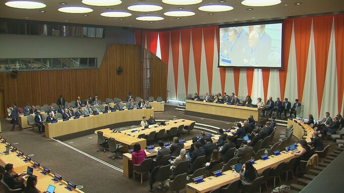 国連でパレスチナ自治区ガザの人道危機を報告