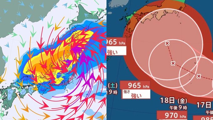 【台風情報】列島縦断の可能性　台風がシルバーウィーク明けに日本直撃の恐れ　最大瞬間風速50m/s「強い勢力」の台風に発達見込みの熱帯低気圧　日本への影響は？　後ろには“気がかりな渦”　雨風シミュレーション|TBS NEWS DIG