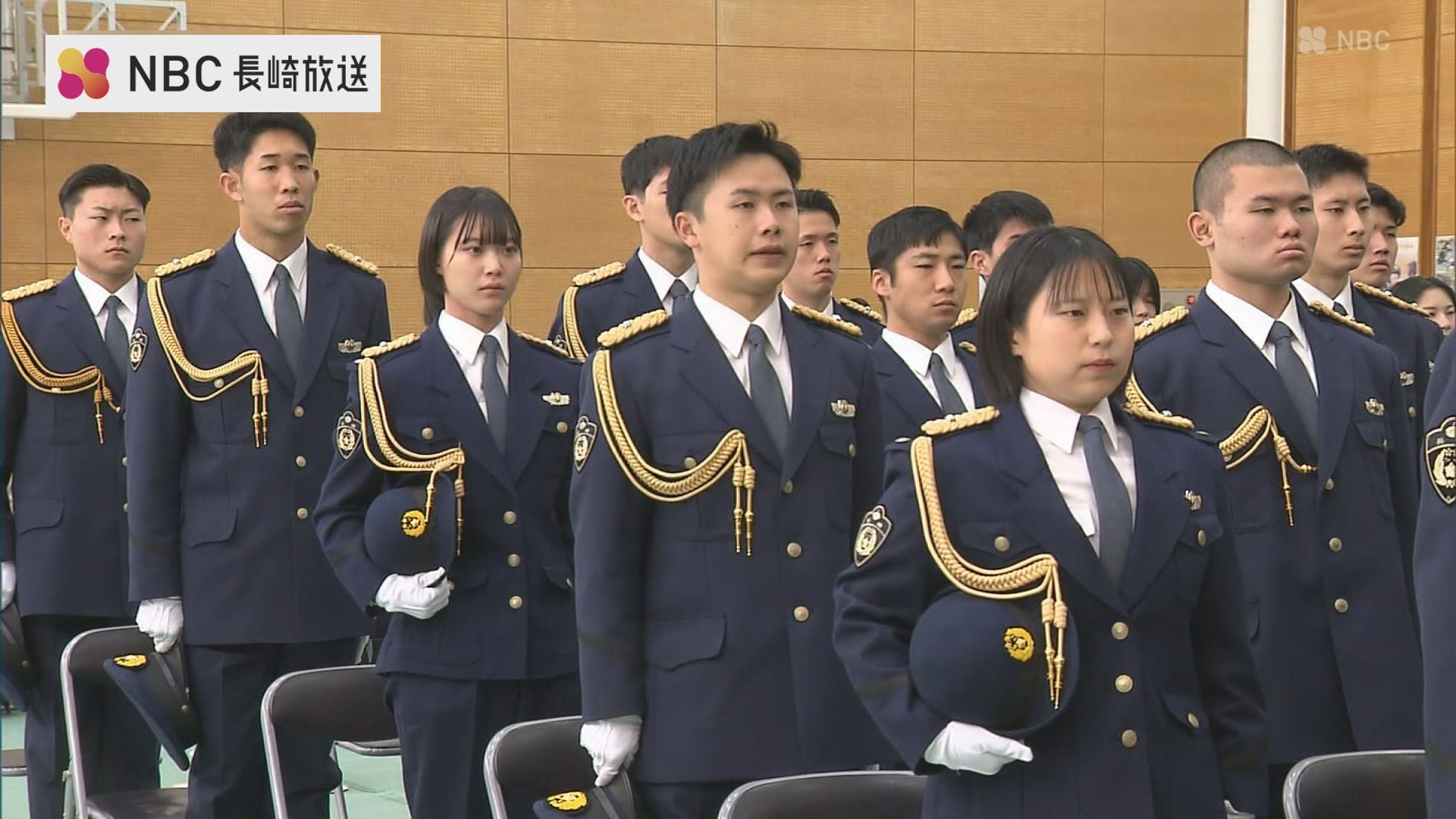 県民の期待と信頼に応える」県警察学校で卒業式 初任科生が現場配属へ