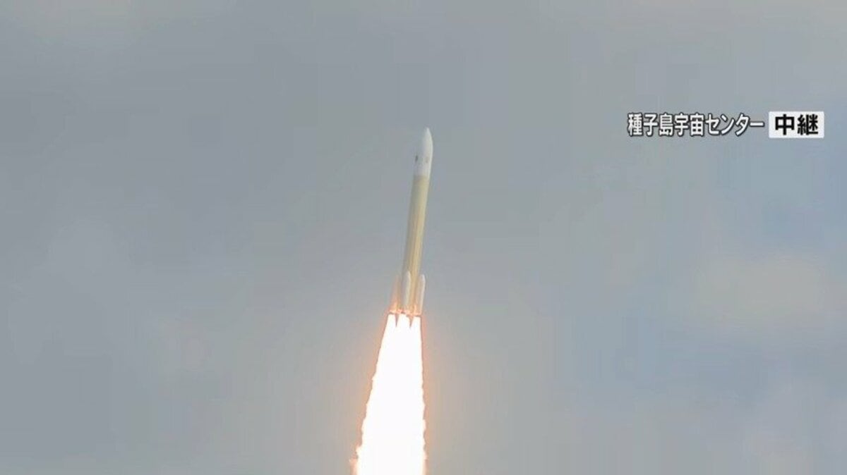 H3ロケット7号機が打ち上げ 補給機「HTV-X」搭載 種子島宇宙センター