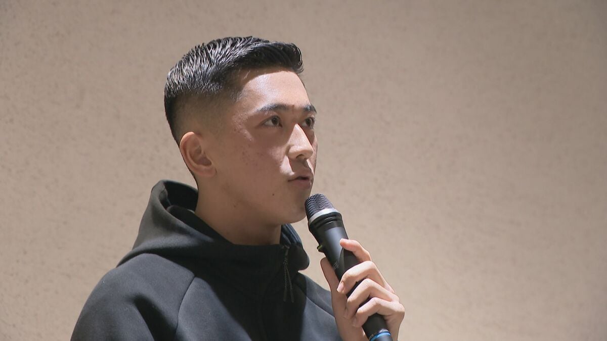 ｢自分の可能性はまだある｣ 車いすテニス・小田凱人選手(19)が「挑戦」をテーマにトークショー グローバル化で｢NGK｣に社名変更する日本ガイシ社員に向け