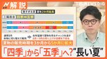 暑すぎて「四季」から「五季」へ… 異常気象で変わる消費、お出かけ先も変化【Nスタ解説】|TBS NEWS DIG