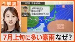 九州北部・大雨被害 なぜ近年の豪雨は7月上旬に増えているのか?【Nスタ解説】|TBS NEWS DIG
