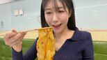 【穂川果音】 「もちもち太麺大好きです！！！」　太すぎ幅広麺の箸上げカットにフォロワー「かのんちゃんにしか目がいかない」【気象予報士】|TBS NEWS DIG