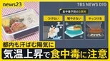 気温上昇で“食中毒”警戒…カギは細菌などを「つけない・増やさない・やっつける」注目の対策グッズとは　GWは終盤…Uターンラッシュはピークに【news23】|TBS NEWS DIG