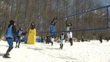冬季五輪への採用目指す新スポーツ「スノーバレーボール」を体験 宮城・蔵王町 | 宮城のニュース│tbc NEWS│tbc東北放送