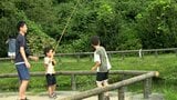 夏休みも残りわずか　岡山県北の避暑地「塩釜の冷泉」では家族連れらが夏の最後の思い出を【岡山】|TBS NEWS DIG