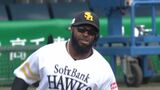 ホークス「右の大砲候補」ホーキンス選手が実戦練習で“チーム初”ホームラン　|　福岡のニュース｜RKB NEWS｜RKB毎日放送
