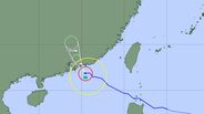 【台風情報】「強い」勢力の台風12号　南シナ海を西北西へ進む　26日昼には中国・華南へ　27日には温帯低気圧に変わる見込み【降水と風のシミュレーション】　|　富山のニュース｜天気・防災｜チューリップテレビ