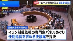 国連安保理 イラン制裁監視の専門家パネル延長案を否決　ロシアと中国が拒否権行使　改めて対立浮き彫りに| TBS CROSS DIG with Bloomberg