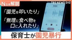 「まるで動物扱いを…」保育士が園児暴行で略式起訴、今年10月から保育園の虐待に通報義務 効果は?【Nスタ解説】| TBS CROSS DIG with Bloomberg