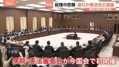 「憲法9条に自衛隊明記」など条文起草の検討を自民・維新が提案　衆議院憲法審査会で今国会初の討論　中道は“改正が必要と認められるときは真摯に検討”| TBS CROSS DIG with Bloomberg