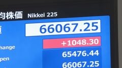 日経平均、1000円超値上がり　AI・半導体関連に買い注文　連休中のNY市場でのIT関連銘柄上昇受け| TBS CROSS DIG with Bloomberg