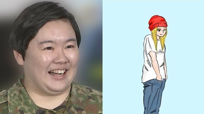 【やす子】Ｘでポップなイラスト披露「台風で仕事が無くなったので」フォロワー「個展を開いて」7月にもユーモラスなイラストを投稿|TBS NEWS DIG
