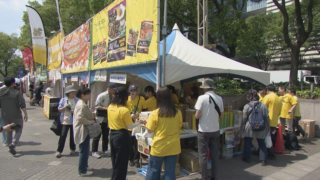 ガパオライスなどのタイのグルメや伝統文化を堪能 「タイフェスティバル」名古屋・栄「久屋大通公園」で17日まで開催|TBS NEWS DIG