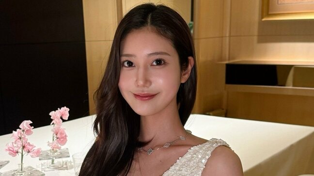 【 阿部なつき 】「春はどこも可愛くて気分が上がります」白いノースリーブのドレス姿でフレンチ・ランチ|TBS NEWS DIG