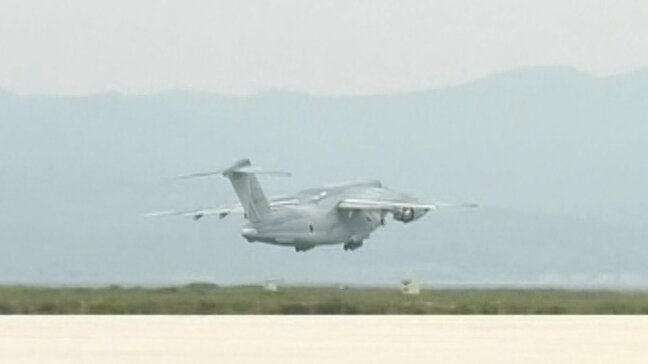 イスラエル・イラン滞在の日本人退避に備え 航空自衛隊のC2輸送機2機が出発|TBS NEWS DIG