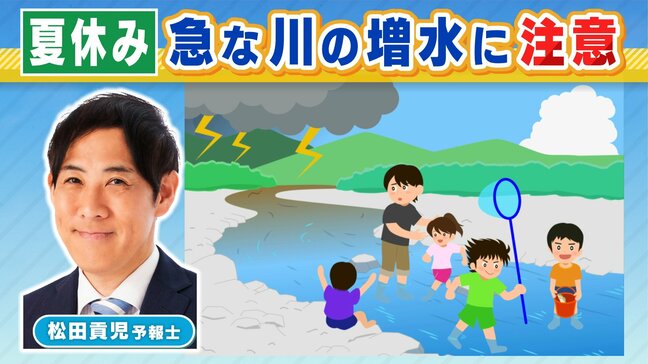 油断しがちな小さな川も突然“危険な川”に！？夏休み本番、川の事故に注意　「雨が降っているのに水かさ減る」「川の上流に黒い雲」は危険のサイン【MBSお天気通信】|TBS NEWS DIG