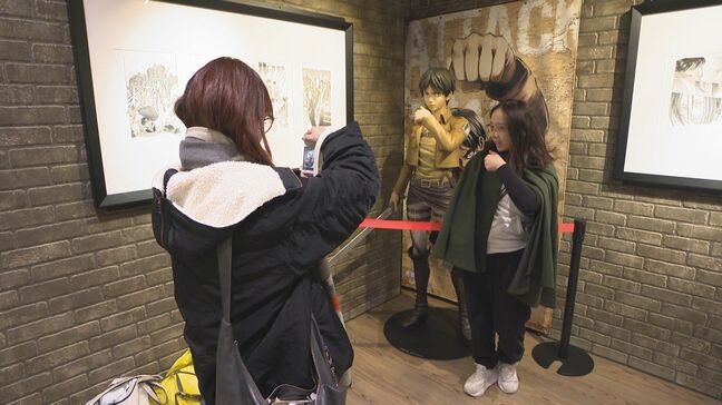 『進撃の巨人』聖地大分・日田市で外国人客が急増　インバウンド12倍増、経済効果は17億円超　期間限定イベント「進撃の日田フェスタ」開催中|TBS NEWS DIG